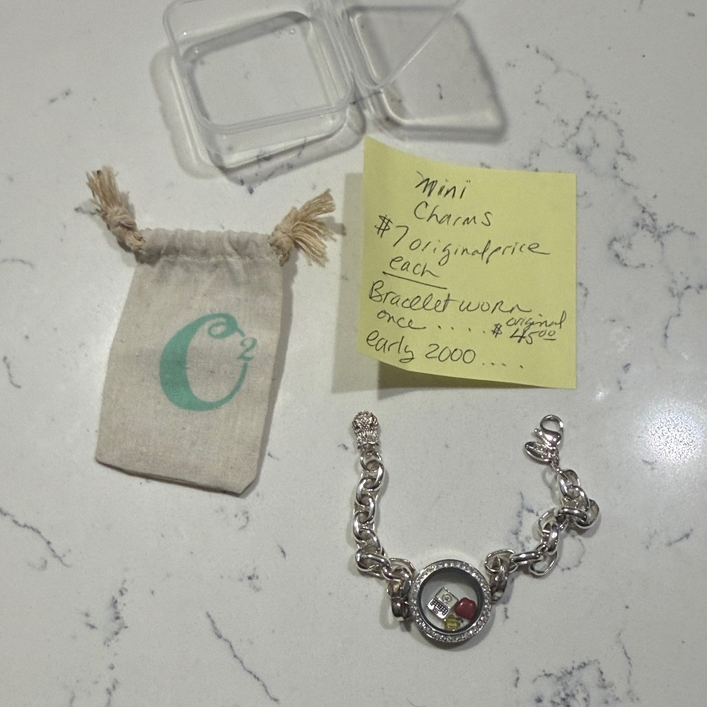 Silver Charm Bracelet